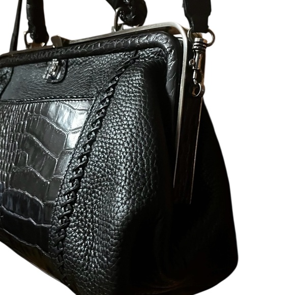 Brighton Crocodile-Embossed Women's Bag - Picture 5 of 6